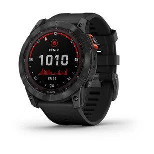 Garmin Fenix 7X Solar Czarny - Smartwatch - miniaturka - grafika 1
