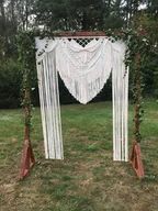 Dekoracje domu - Ścianka makramowa - miniaturka - grafika 1