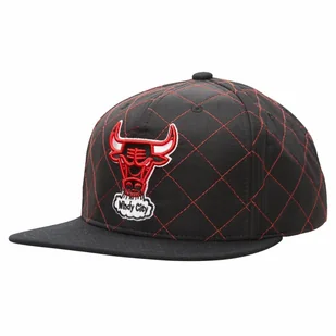 Czapka z daszkiem Mitchell & Ness NBA Quilted Taslan Snapback NBA Chicago Bulls - Czapki męskie - miniaturka - grafika 1