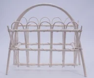 Inne meble do salonu - Wnuk Stojak na gazety Biały/43cm - miniaturka - grafika 1