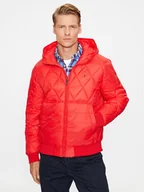 Kurtki męskie - Tommy Hilfiger Kurtka przejściowa MW0MW32766 Czerwony Regular Fit - miniaturka - grafika 1