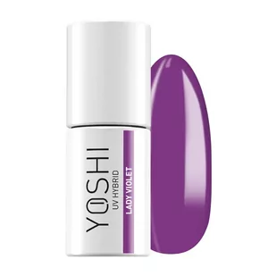 Yoshi - Lakier Hybrydowy 126 Lady Violet 6ml - Lakiery hybrydowe - miniaturka - grafika 1