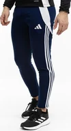 Spodnie sportowe męskie - Adidas Spodnie męskie adidas Tiro 24 Slim Training granatowe IR9344 L - miniaturka - grafika 1