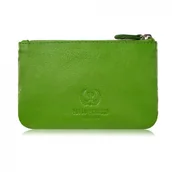 Etui na klucze - ETUI NA KLUCZE SKÓRZANE ZIELONE POJEMNE ZE SKÓRY NATURALNEJ LICOWEJ PAOLO PERUZZI T-51-NGR - miniaturka - grafika 1