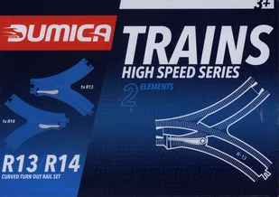 Dumica Curved turn out rail set R13-14 - Kolejki i akcesoria - miniaturka - grafika 1