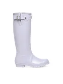 Kalosze damskie - Hunter Kalosze HFW-005 Fioletowy - miniaturka - grafika 1