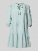 Sukienki - Sukienka tunikowa o luźnym kroju z czystej bawełny model ‘PRETTY’ - miniaturka - grafika 1