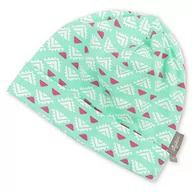 Zabawy w naśladowanie dorosłych - Sigikid Dziewczęca czapka beanie, turkusowy, 54 cm - miniaturka - grafika 1