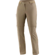 Spodnie sportowe damskie - SPODNIE SALOMON WAYFARER ZIP OFF W C22151 - miniaturka - grafika 1