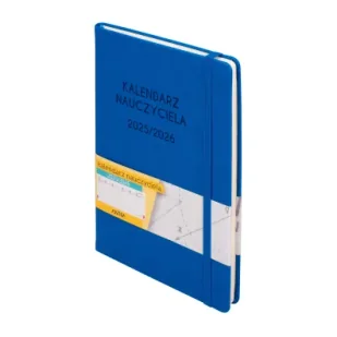 Kalendarz Nauczyciela 2025/2026 A5 TDW niebieski - Kalendarze - miniaturka - grafika 1