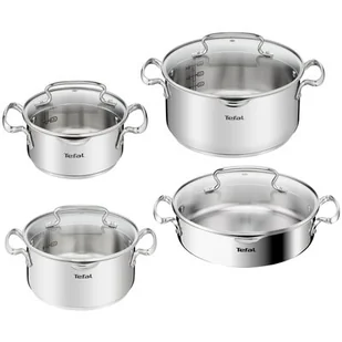Zestaw garnków TEFAL Duetto+ G719S855 (8 elementów) - Zestawy garnków i patelni - miniaturka - grafika 1