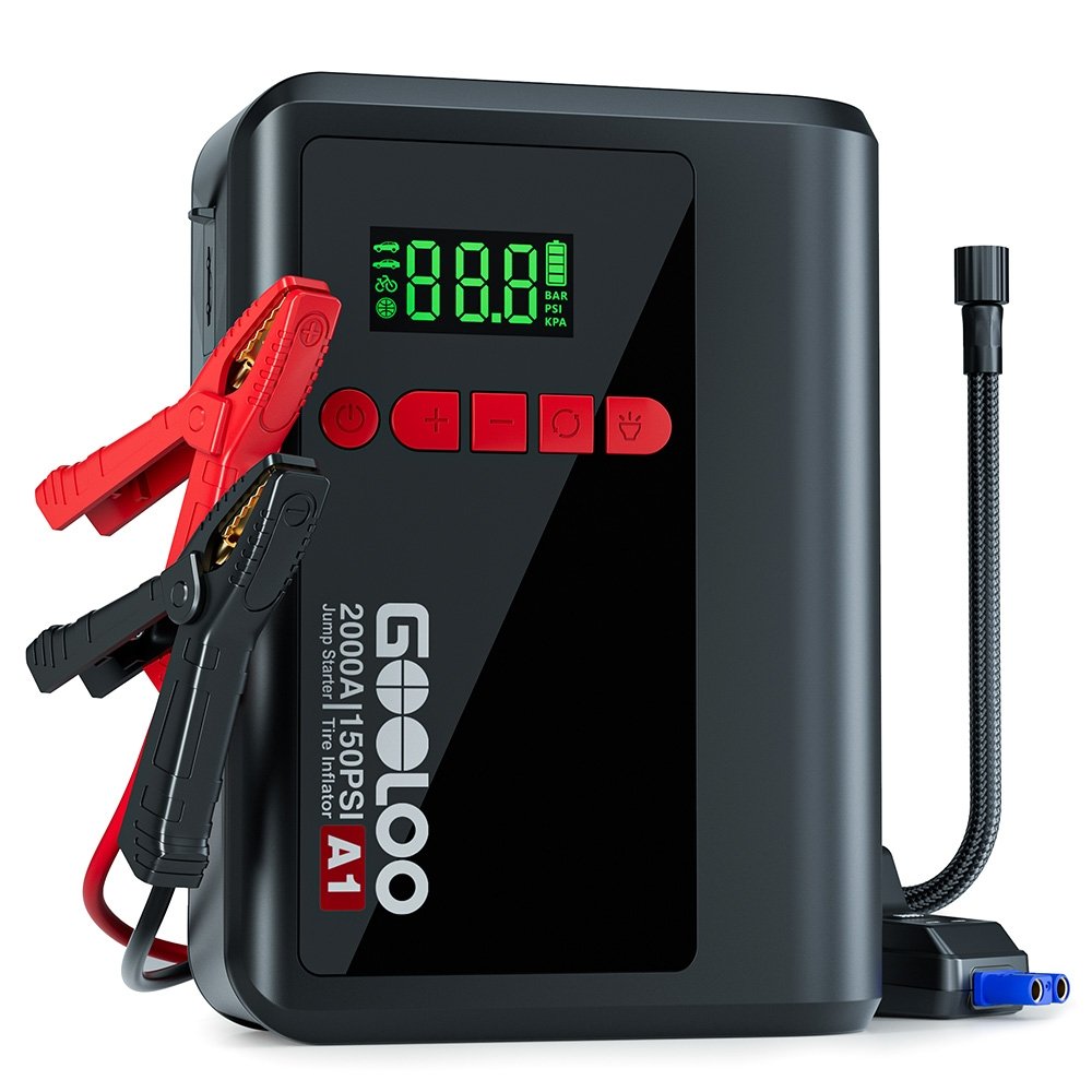 GOOLOO A1 2000A 12V Car Jump Starter