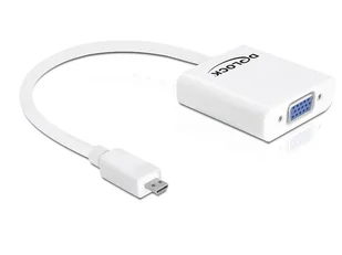 Delock adapter HDMI-D MICRO(M)->VGA(F) 65347 - Adaptery i przejściówki - miniaturka - grafika 5