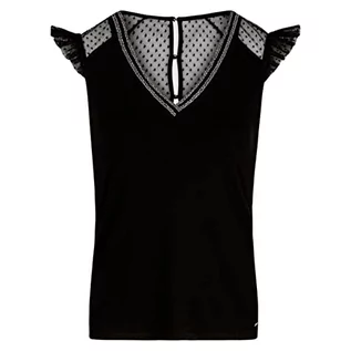 Koszulki i topy damskie - Morgan T-shirt damski, czarny, XS - grafika 1