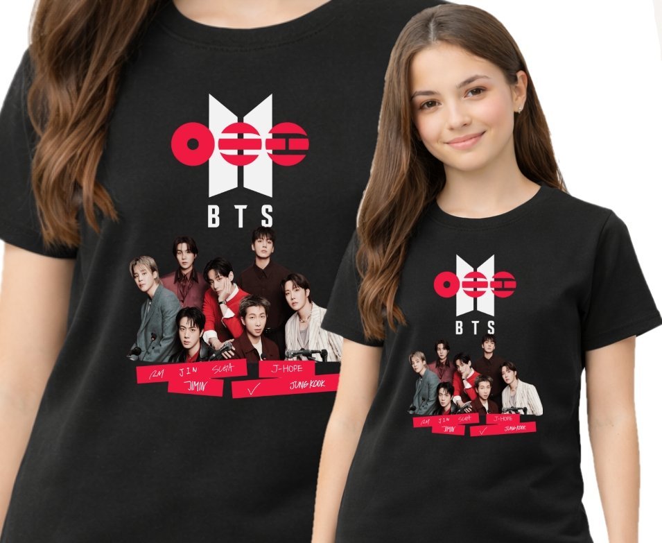 BTS COME BACK 2026 K-POP KOSZULKA T-SHIRT PREMIUM L