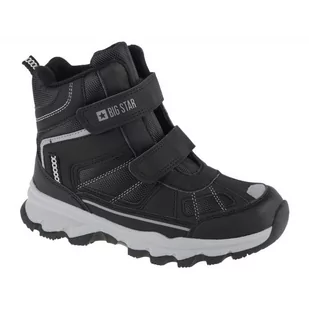 Buty Big Star Trekking K Shoes Jr KK374157 czarne - Buty dla dziewczynek - miniaturka - grafika 1