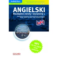 Książki do nauki języka angielskiego - Edgard Angielski. Niezbedne zwroty i wyrażenia + mp3 praca zbiorowa - miniaturka - grafika 1