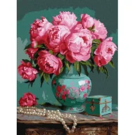 Malowanie po numerach - Ideyka Malowanie po numerach - Melodia kwiatów 30x40cm - miniaturka - grafika 1