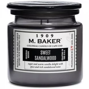 Colonial Candle Świeca zapachowa "Sweet Sandalwood" - 396 g - Świece - miniaturka - grafika 1