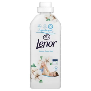 Lenor Sensitive Cotton Freshness Płyn do Płukania Tkanin Hipoalergiczny 700ML (28 Prań) - Środki do prania - miniaturka - grafika 1