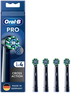 Oral-B Sonic toothbrush head 860236 / 4x Cross Black - Końcówki do szczoteczek elektrycznych - miniaturka - grafika 1