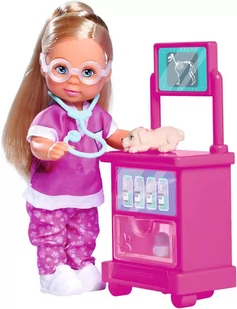 SIMBA Evi Love Lalka Evi Doktor szczeniaczków - Lalki dla dziewczynek - miniaturka - grafika 2