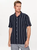 Koszule męskie - Only & Sons Koszula 22025659 Granatowy Regular Fit - miniaturka - grafika 1