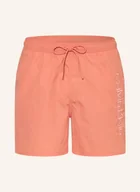 Spodenki damskie - Calvin Klein Szorty Kąpielowe orange - miniaturka - grafika 1