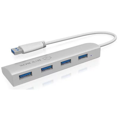 IcyBox IcyBox IB-AC6401 4 portowy Hub USB 3.0 1_635237 (NUICYUS4P000005)