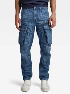 G-Star Raw Jeansy Rovic D23077-D536 Niebieski Tapered Fit - Spodnie męskie - miniaturka - grafika 1