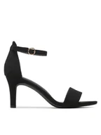 Sandały damskie - Jenny Fairy Sandały WSS20869-01 Czarny - miniaturka - grafika 1