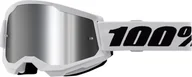 Okulary przeciwsłoneczne - okulary przeciwsłoneczne 100percent Strata 2 Transparent Mirror Silver Lens/CAT3 Transparent Mirror Silver Lens/CAT3 - miniaturka - grafika 1
