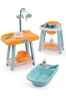 Lalki dla dziewczynek - Zestaw opiekunki 3w1 - miniaturka - grafika 1