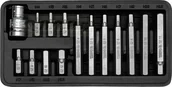 Bity - Yato zestaw bitów imbus hex H4-H12 14szt. YT-0413 - miniaturka - grafika 1