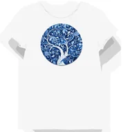 Koszulki i topy damskie - Koszulka damska biała z motywem średniowiecznym L - miniaturka - grafika 1