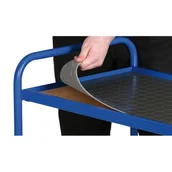 Wózki magazynowe - B2B Partner Gumowa podkładka na gładkie półki 557002 - miniaturka - grafika 1