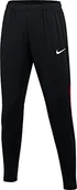Spodnie damskie - Nike Spodnie damskie W Nk Df Acdpr Pant Kpz, czarne/jasne crimson/białe, DH9273-013, XS - miniaturka - grafika 1