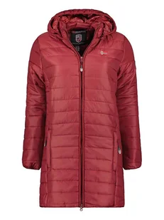 Geographical Norway Płaszcz pikowany "Atika" w kolorze bordowym - Kurtki damskie - miniaturka - grafika 1