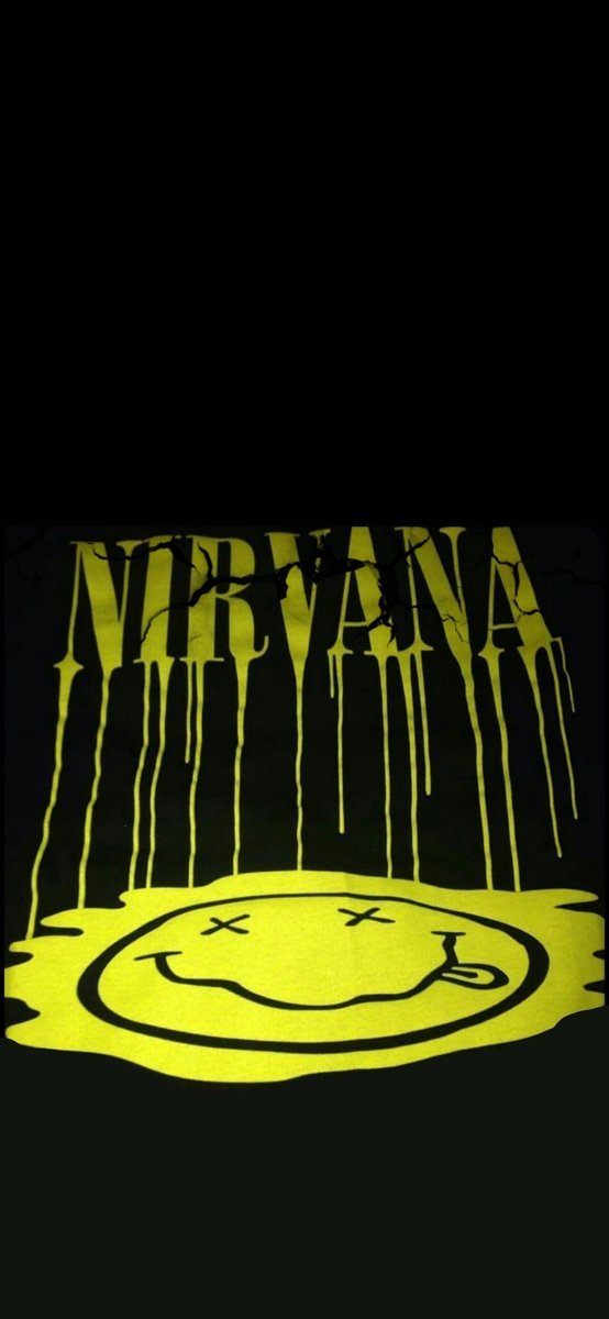 PODKŁADKA POD MYSZ Nadruk 22x18 cm Nirvana Smiley Kurt Cobain ROCK Prezent