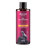 Żele pod prysznic dla mężczyzn - Duetus For Men energetyzujący żel pod prysznic 3w1 300ml - miniaturka - grafika 1