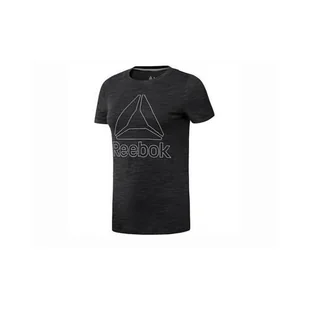 Koszulka sportowa damska Reebok EL Marble Logo Tee - Koszulki i topy damskie - miniaturka - grafika 1