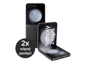Telefony komórkowe - Samsung Galaxy Z Flip 5 5G 8GB/512GB Dual Sim Grafitowy - miniaturka - grafika 1