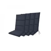 Poduszki ogrodowe - CITY 4412 wysoki - zestaw 4 sztuk - poduszki na fotele i krzesła - miniaturka - grafika 1