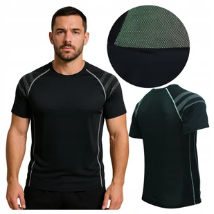 KOSZULKA TERMOAKTYWNA męska krótki rękaw Szybkoschnąca Bardzo Lekka MESH - Pozostała odzież narciarska - miniaturka - grafika 1