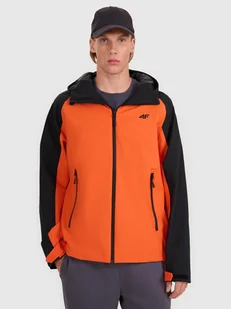 4F Kurtka przejściowa membrana 5000 męska - pomarańczowa 3XL - Kurtki i kamizelki sportowe męskie - miniaturka - grafika 1