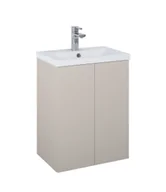 Szafki łazienkowe - Szafka łazienkowa z umywalką Elita Kido 51 cm fume mat RE020500117020 - miniaturka - grafika 1