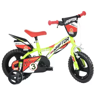 Dinobikes Raptor 12 cali żółty - Rowery - miniaturka - grafika 1