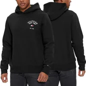 Bluzy męskie - Tommy Hilfiger bluza męska czarna kangurka MW0MW33641-BDS XL - miniaturka - grafika 1