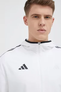 adidas Performance kurtka treningowa Tiro 23 kolor biały przejściowa - Kurtki męskie - miniaturka - grafika 1