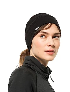 Jack Wolfskin czapka mieszana, czarny, rozmiar uniwersalny - Czapki damskie - miniaturka - grafika 1